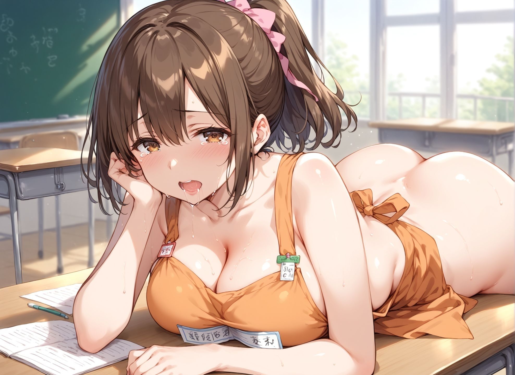 サンプル画像6:射精の仕方を叩き込む性教育(デンジャー猫) [d_409746]