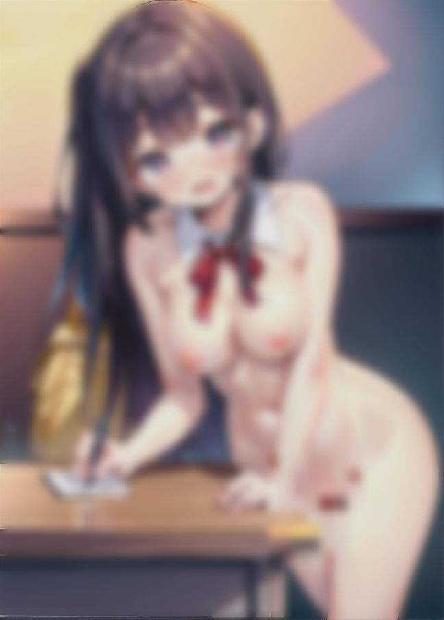 サンプル画像4:学校のあのギャルと僕が教室えっちすることに’ヤリマンギャルえっち’(AI天才) [d_409768]