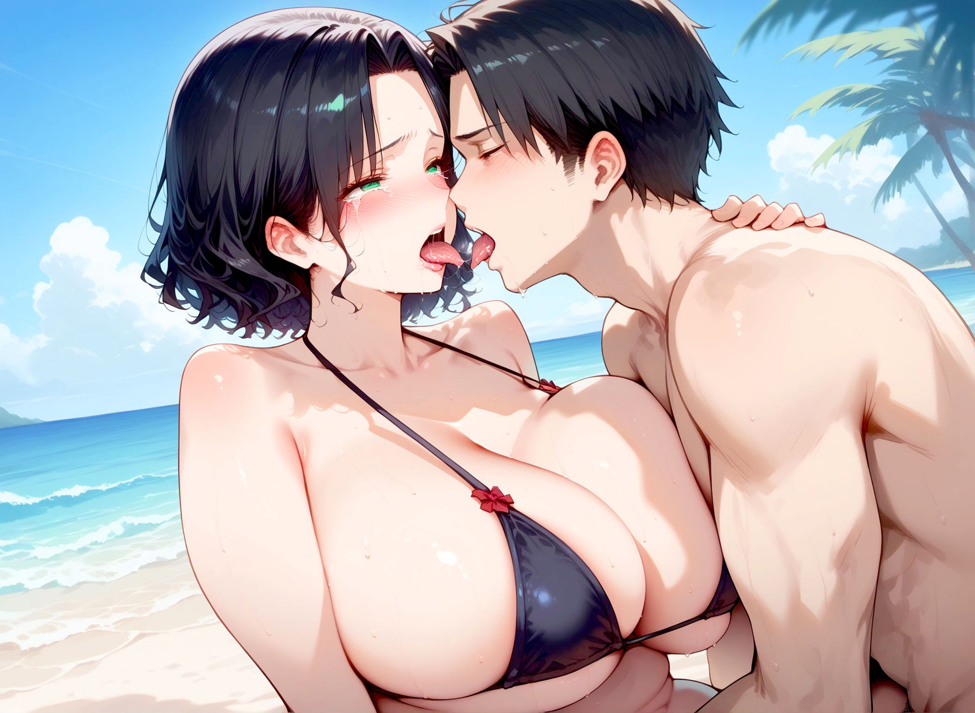 サンプル画像3:義母を寝取ったひと夏の思い出(見学旅行) [d_409772]