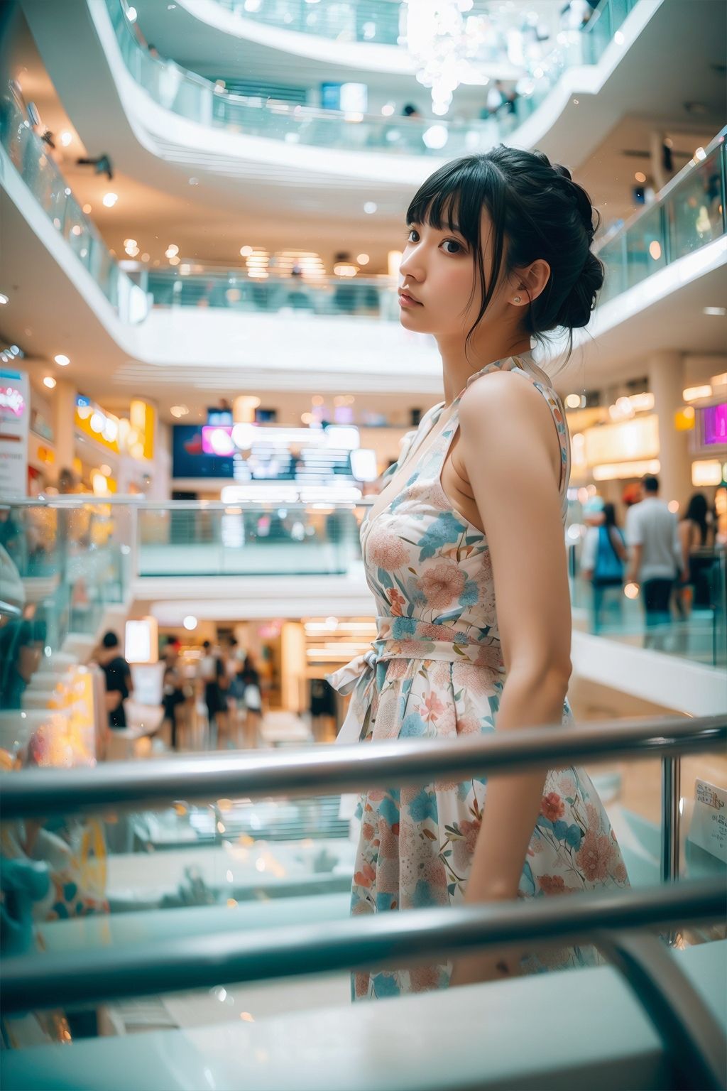 サンプル画像5:shopping， topless，(miyochinAI) [d_409802]