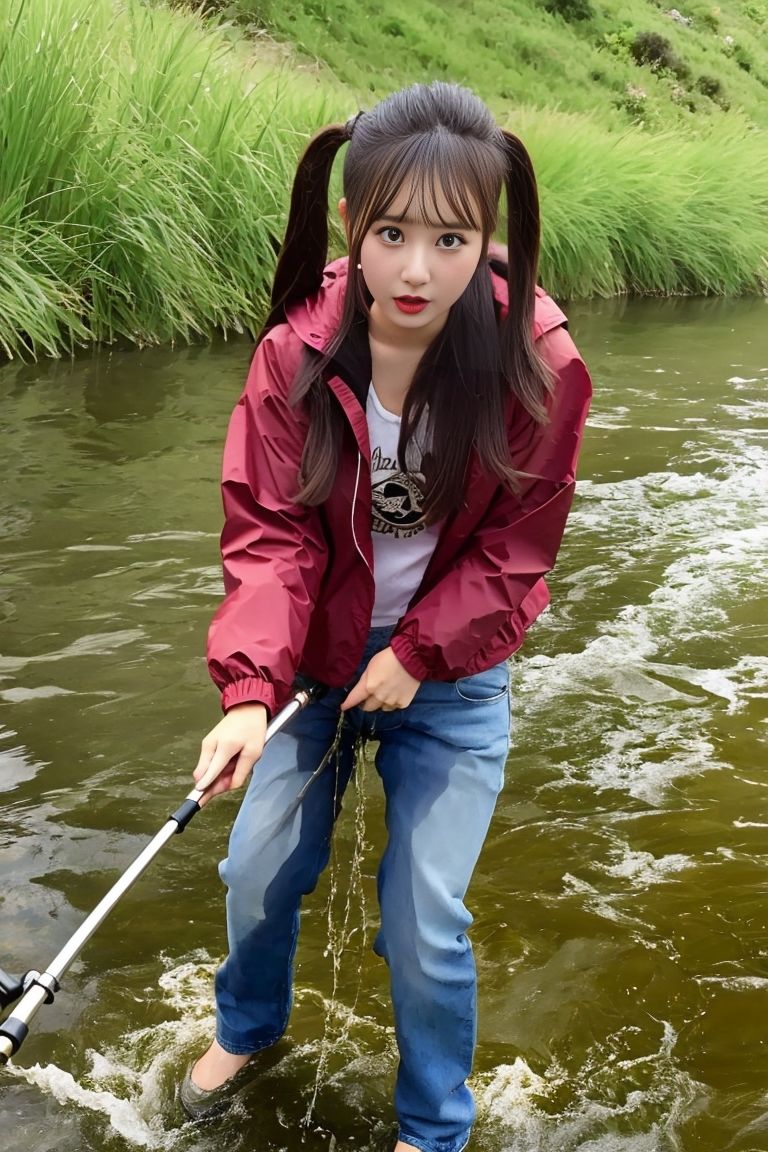 サンプル画像3:おもらし釣りガール(P-AI planning) [d_409831]