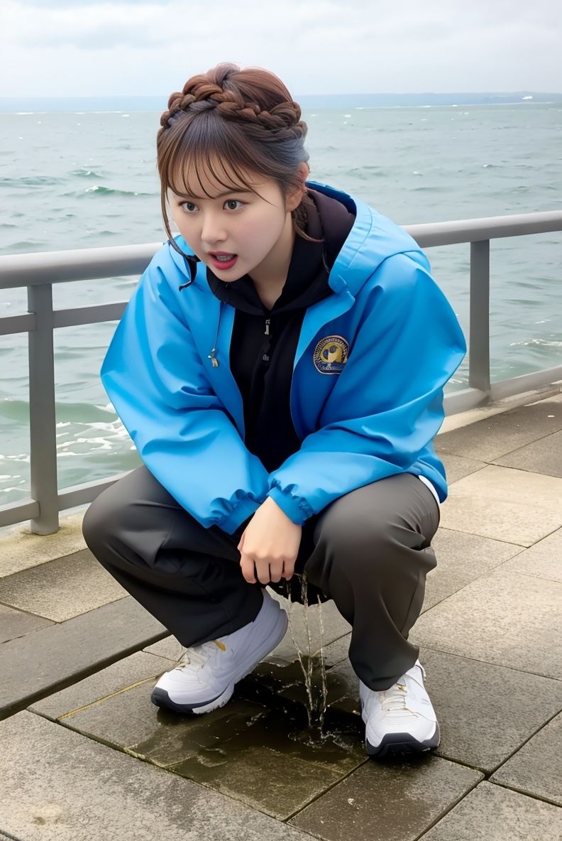 サンプル画像6:おもらし釣りガール(P-AI planning) [d_409831]