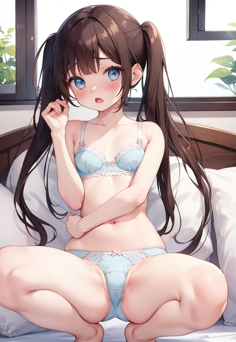 サンプル画像2:下着の女の子（3）(AI Fairy) [d_409844]