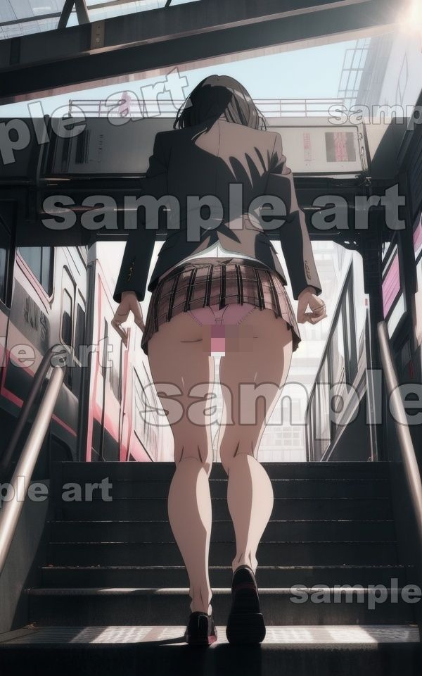 サンプル画像5:下着盗撮スペシャル！スカートの短い美女のパンツを盗撮してみたら・・(高品質クラブ) [d_409856]