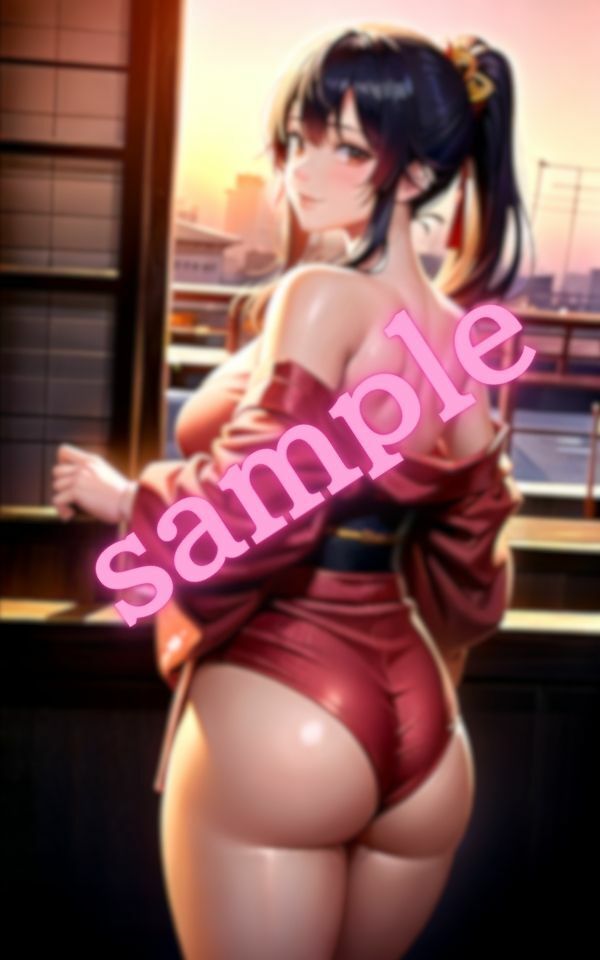 サンプル画像4:私とやりたいの？肩を出して誘惑してくる美人なお姉さん(誘惑してくる美人ギャル) [d_409865]