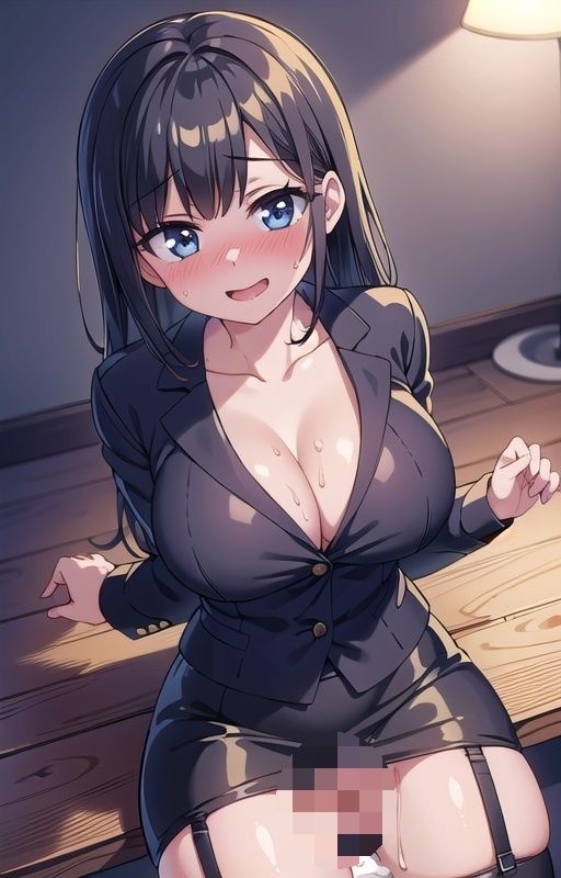 サンプル画像4:女上司の猛烈セクハラ！淫乱上司ただいま発情中！139連発(ましゅまろしょこら) [d_409875]