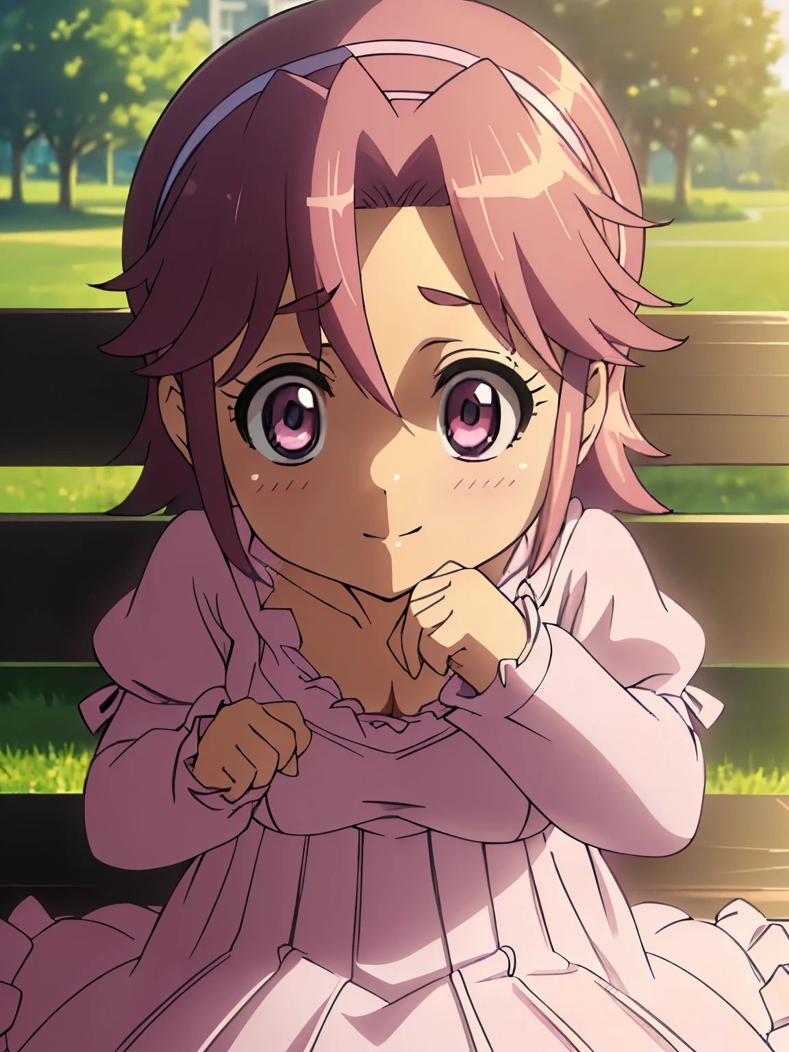 サンプル画像1:学〇黙示録HIGHSCHOOL OF THE DEADパロディ作品（希里あ〇す）(AI Life 2.0) [d_409879]