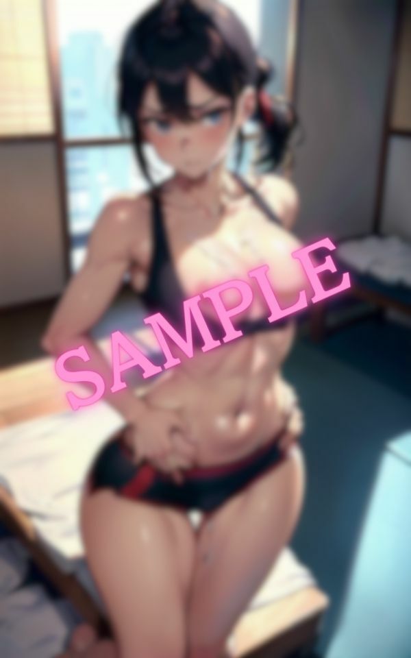 サンプル画像3:ぶっかけないでって言ったでしょ！！嫌がる陸上部の先輩彼女に〇液をぶっかけてみた(美女クラブ) [d_409884]