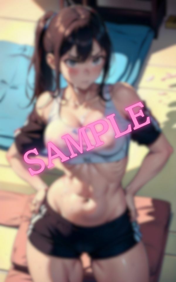 サンプル画像4:ぶっかけないでって言ったでしょ！！嫌がる陸上部の先輩彼女に〇液をぶっかけてみた(美女クラブ) [d_409884]