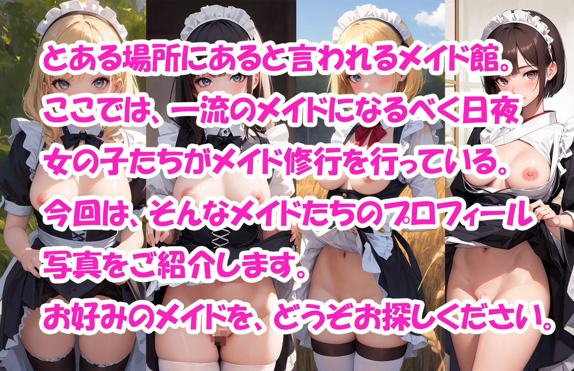 サンプル画像1:えちえちメイド館(えちえち館) [d_409901]