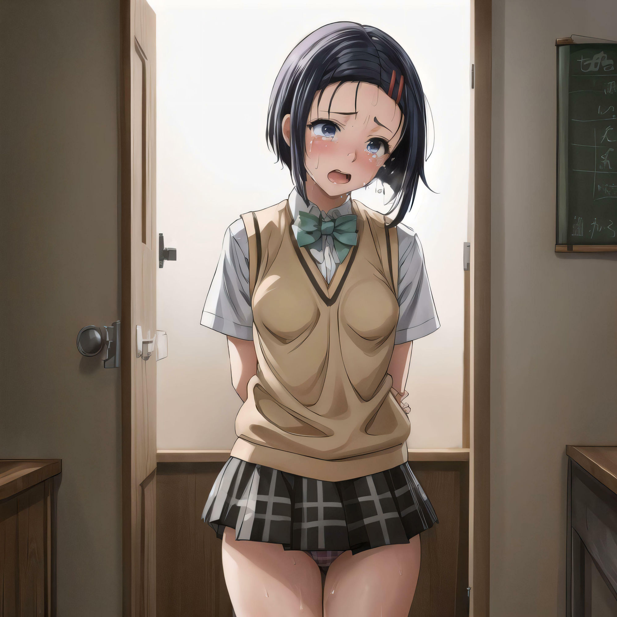 サンプル画像4:中に出されるラッキースケベ(なみだのあとさき) [d_409946]