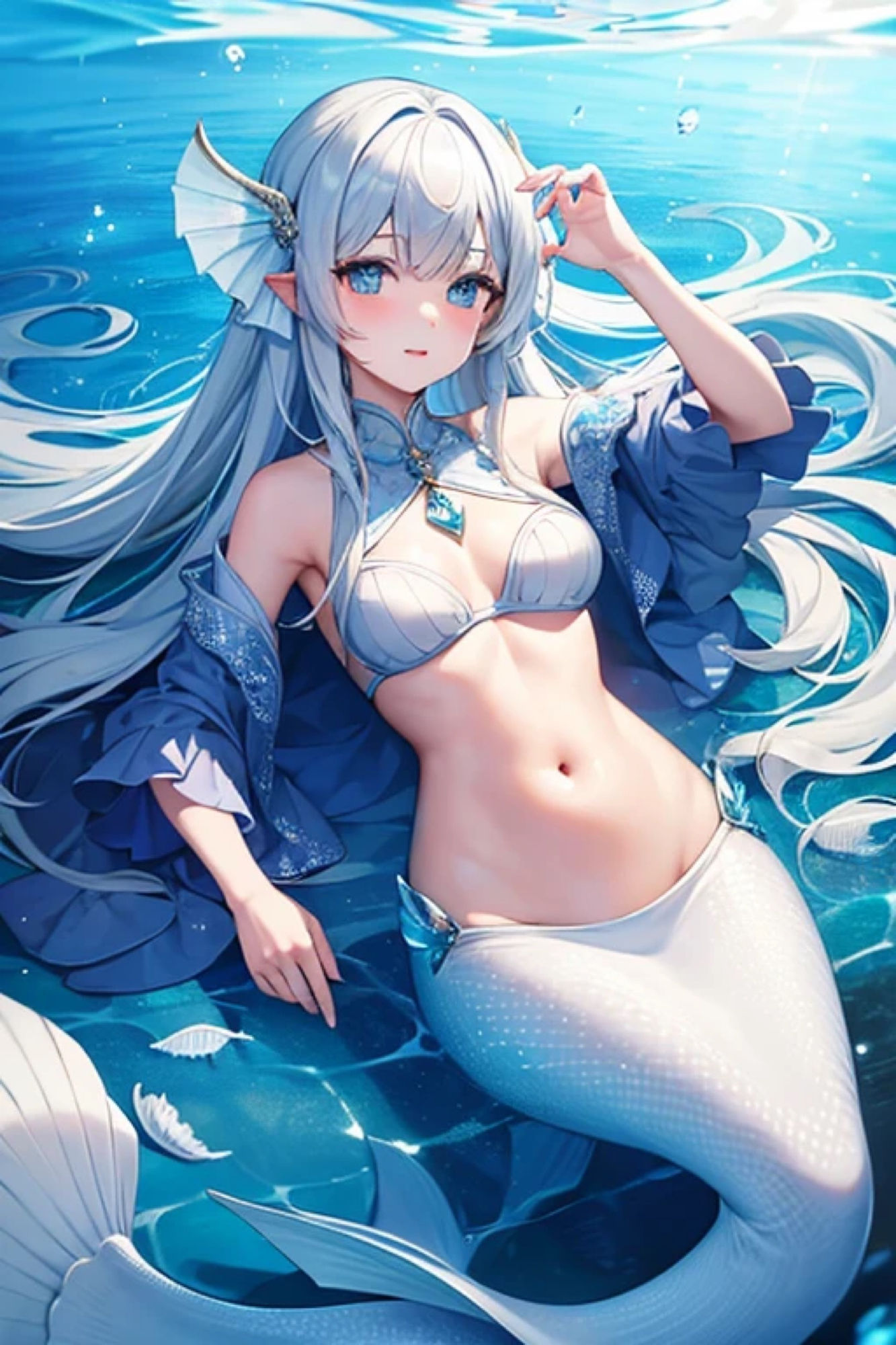 サンプル画像6:ホワイトマーメイドのアレやコレ(rweb324) [d_409948]