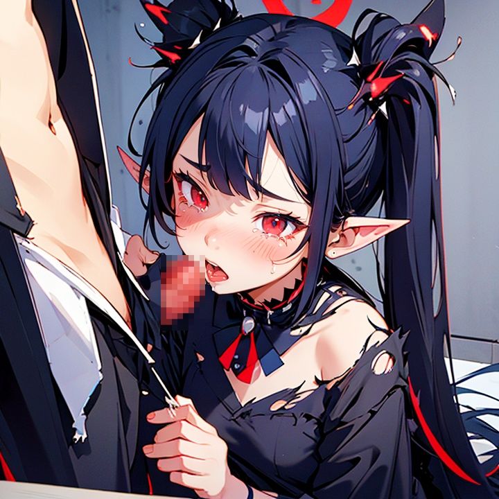 サンプル画像4:悪魔少女のとろとろ快楽堕ち調教〜100人捕まえたので順番にハメていく(ぷにみるく) [d_409987]