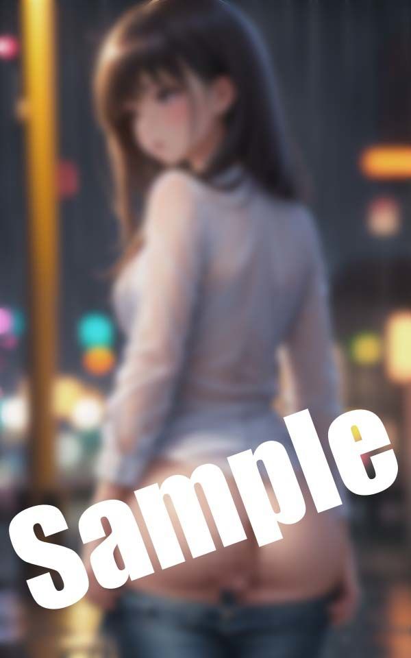 サンプル画像1:プリケツ美女をバック攻め「うしろからハメてほしいの…」(淫乱美女クラブ) [d_410052]