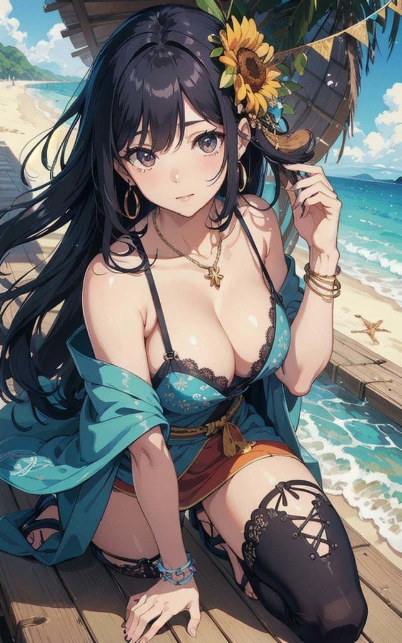 サンプル画像1:GISELEs’ MJourney 『何度でもいきたい』41枚【AI美女アニメイラスト集】(AIマネタイズ) [d_410063]