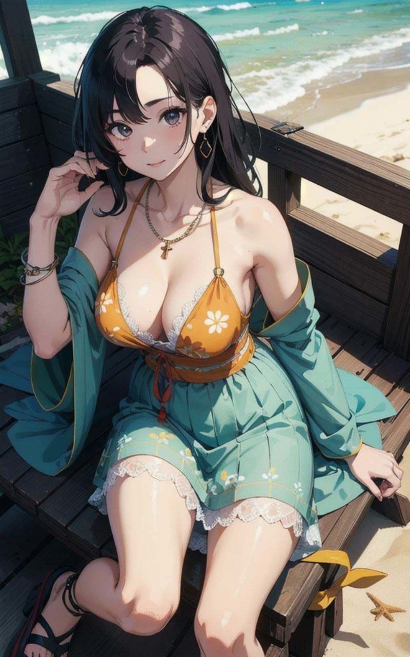 サンプル画像2:GISELEs’ MJourney 『何度でもいきたい』41枚【AI美女アニメイラスト集】(AIマネタイズ) [d_410063]