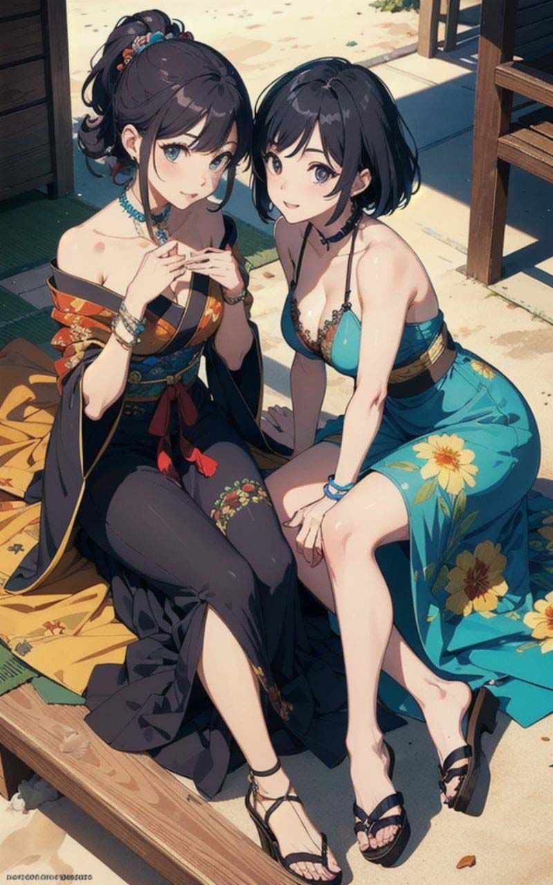 サンプル画像3:GISELEs’ MJourney 『何度でもいきたい』41枚【AI美女アニメイラスト集】(AIマネタイズ) [d_410063]