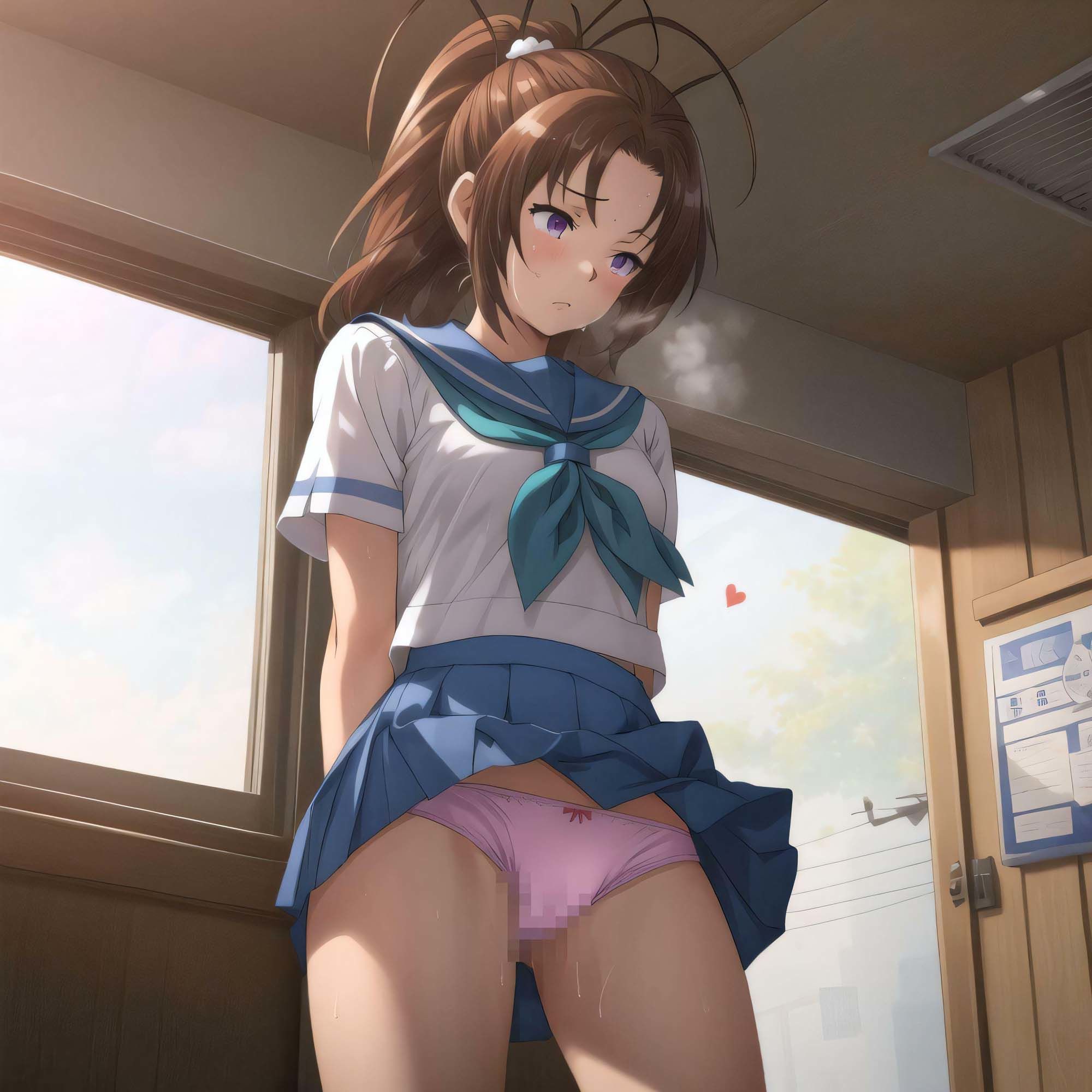 サンプル画像2:木漏れ日の中に(とろけるおもい) [d_410082]