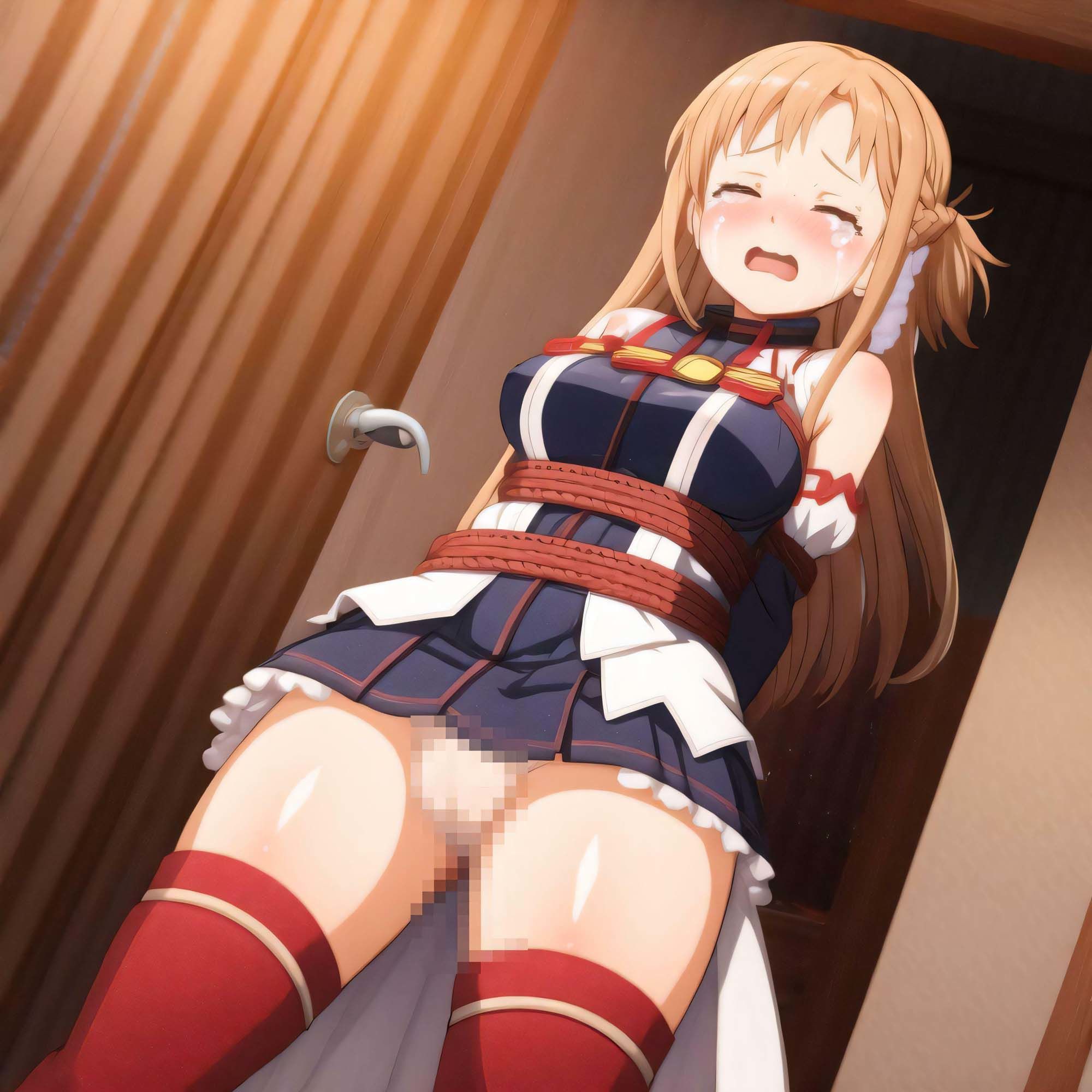 サンプル画像3:待ってって言ったのに(虹色筆) [d_410093]