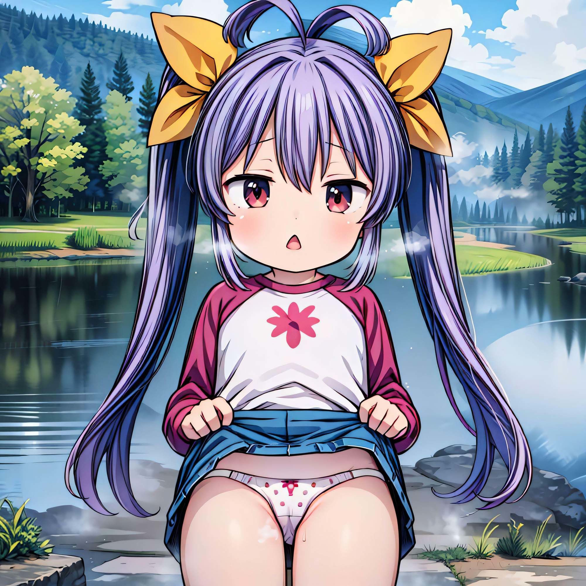 サンプル画像4:見られたいのん(星明かり) [d_410117]