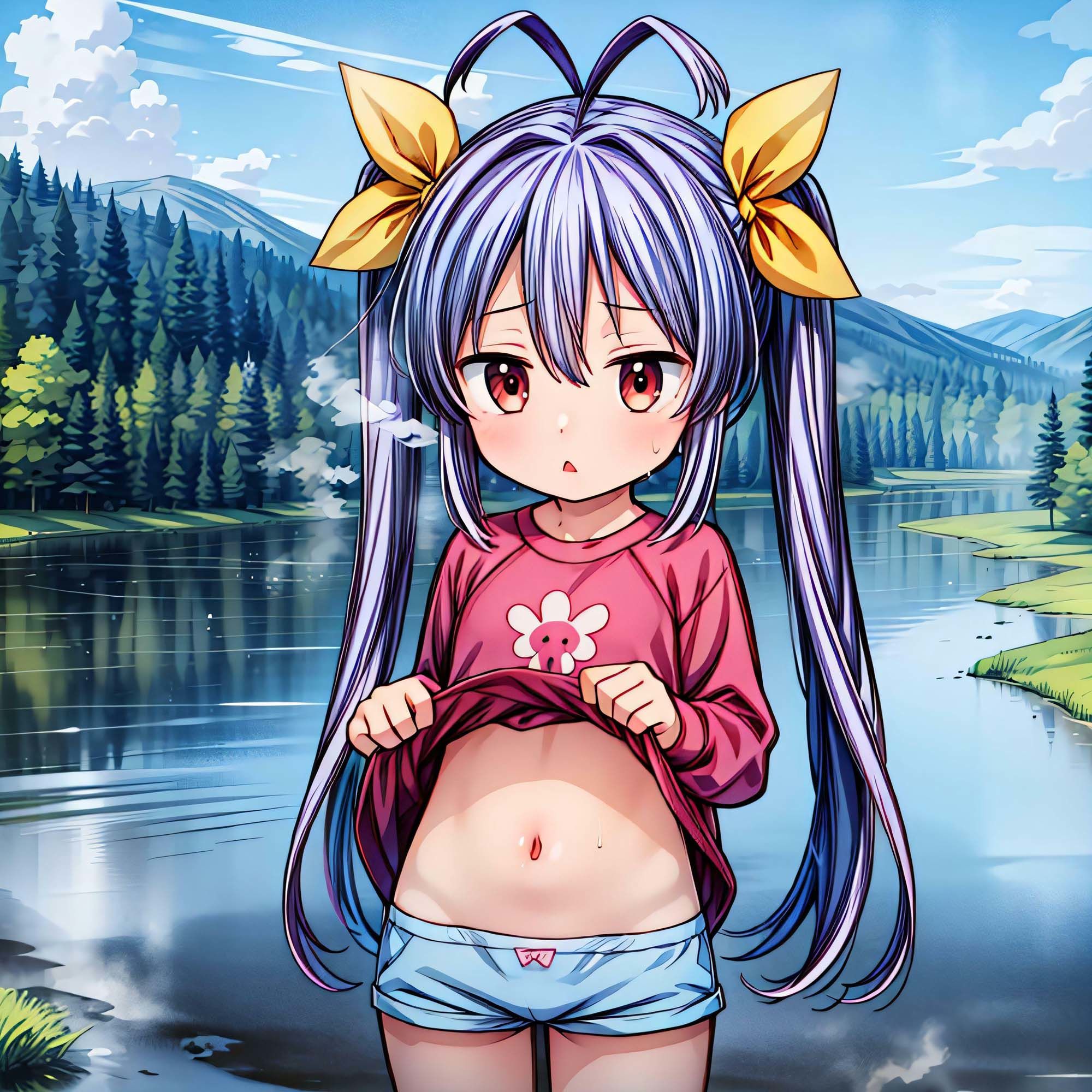 サンプル画像5:見られたいのん(星明かり) [d_410117]