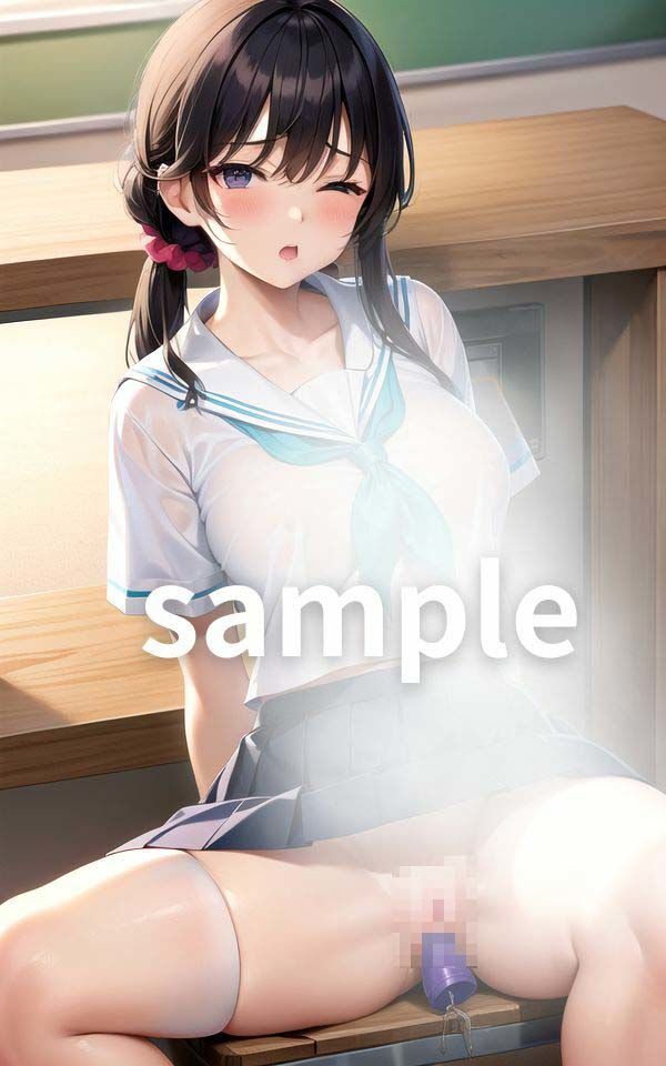 サンプル画像2:おもちゃ責め2(AI娘) [d_410174]