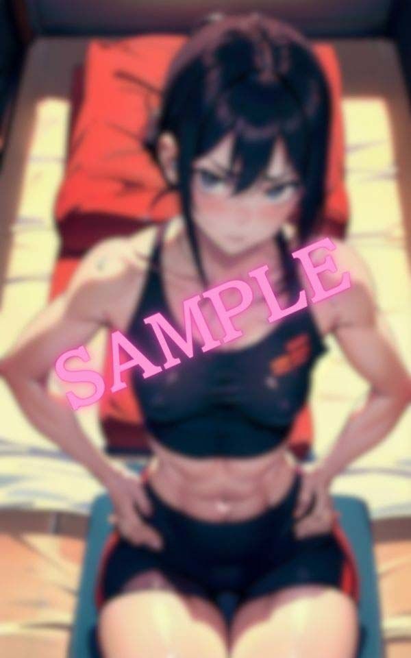 サンプル画像2:僕のオ〇ニーを見てください〜気の強い彼女にお願いしたら快諾してくれた〜(AIの虜) [d_410177]