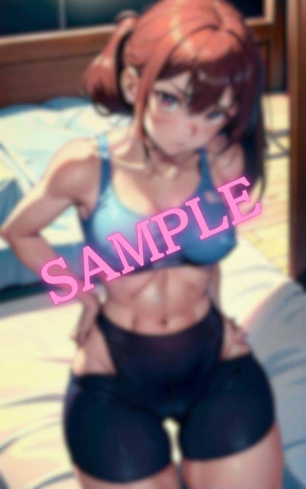 サンプル画像2:私の体に出していいよ！！優しいお言葉に甘えてセ〇レの体にぶっかけた(AI学園) [d_410182]