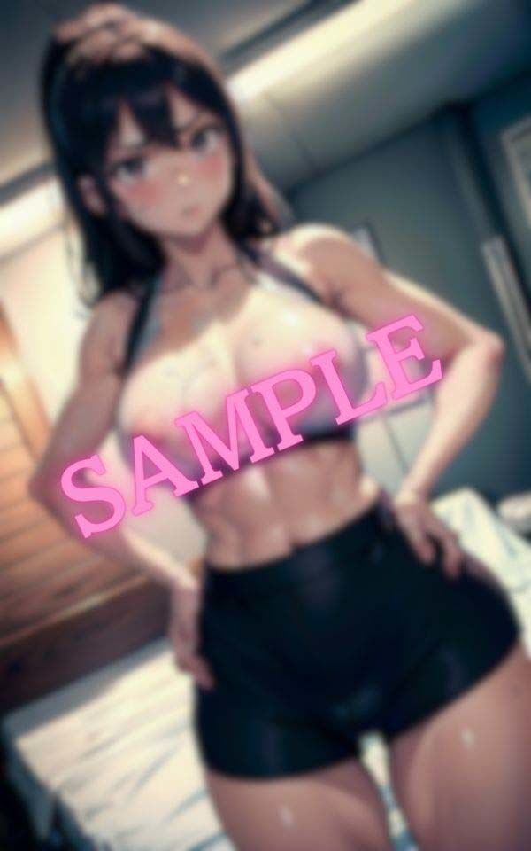 サンプル画像6:私の体に出していいよ！！優しいお言葉に甘えてセ〇レの体にぶっかけた(AI学園) [d_410182]