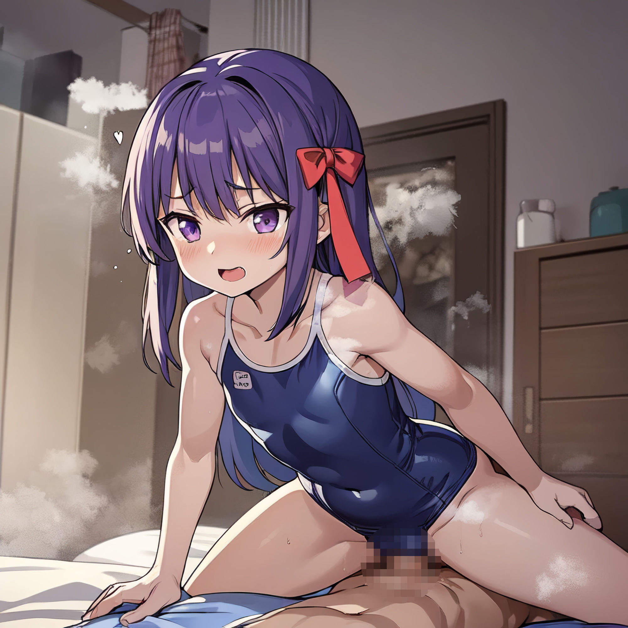 サンプル画像3:えちえち水着少女(吾八) [d_410206]