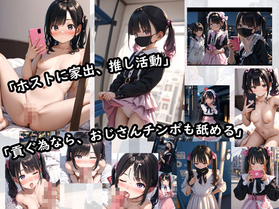 サンプル画像2:【メンヘラ女子の闇】ニュースで噂の立ちんぼ公園に突撃してみた(あんだんご) [d_410219]