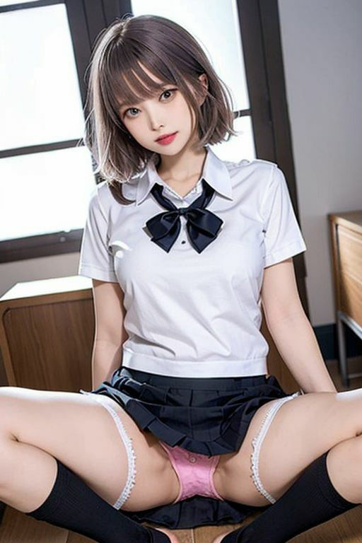 サンプル画像2:あいも 自由研究 JKのもっとエロい一日 324枚(ミツバチ) [d_410258]