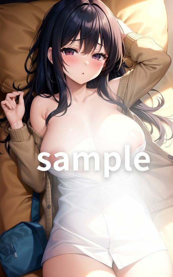 サンプル画像4:寝てる彼女をこっそり脱がせてみたら2(AIblack) [d_410284]