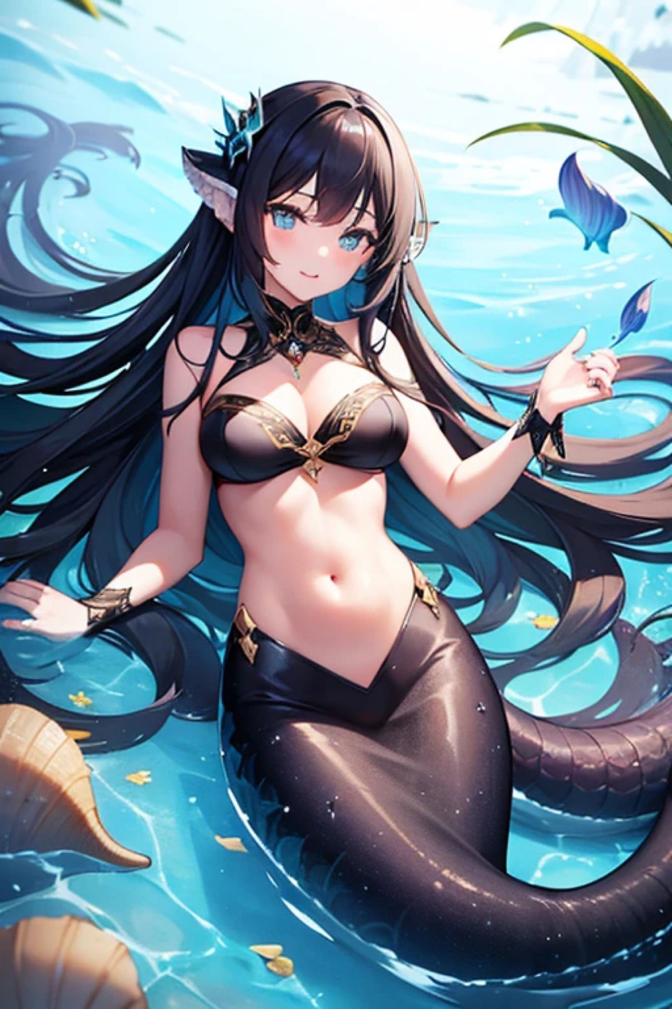 サンプル画像2:ブラックマーメイドのアレやコレ(rweb324) [d_410294]