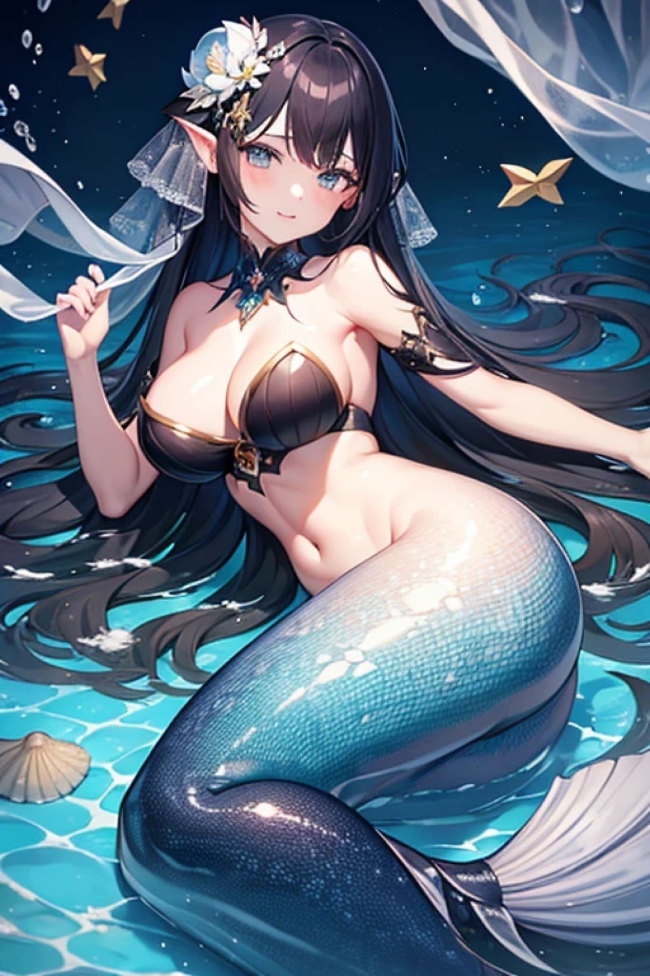 サンプル画像4:ブラックマーメイドのアレやコレ(rweb324) [d_410294]