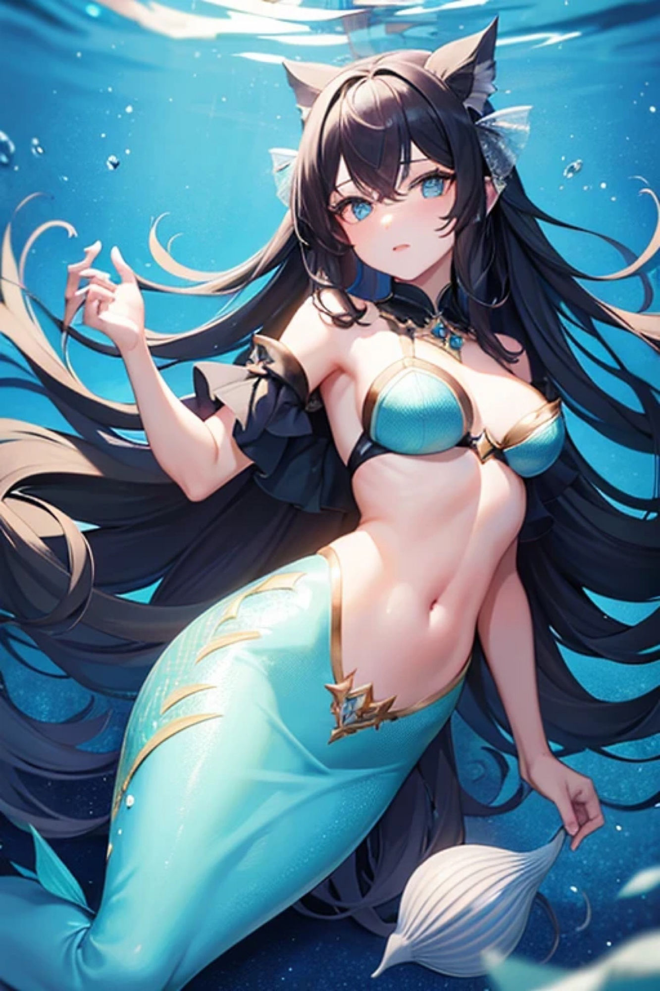 サンプル画像5:ブラックマーメイドのアレやコレ(rweb324) [d_410294]