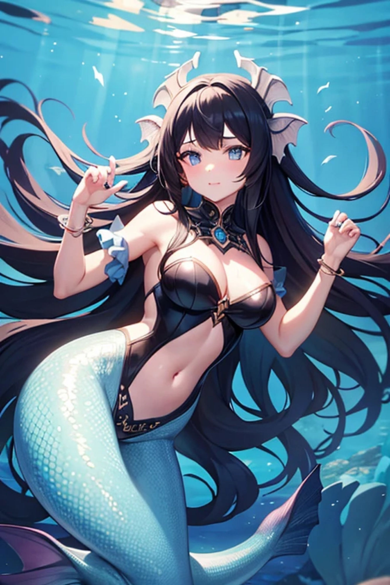 サンプル画像6:ブラックマーメイドのアレやコレ(rweb324) [d_410294]