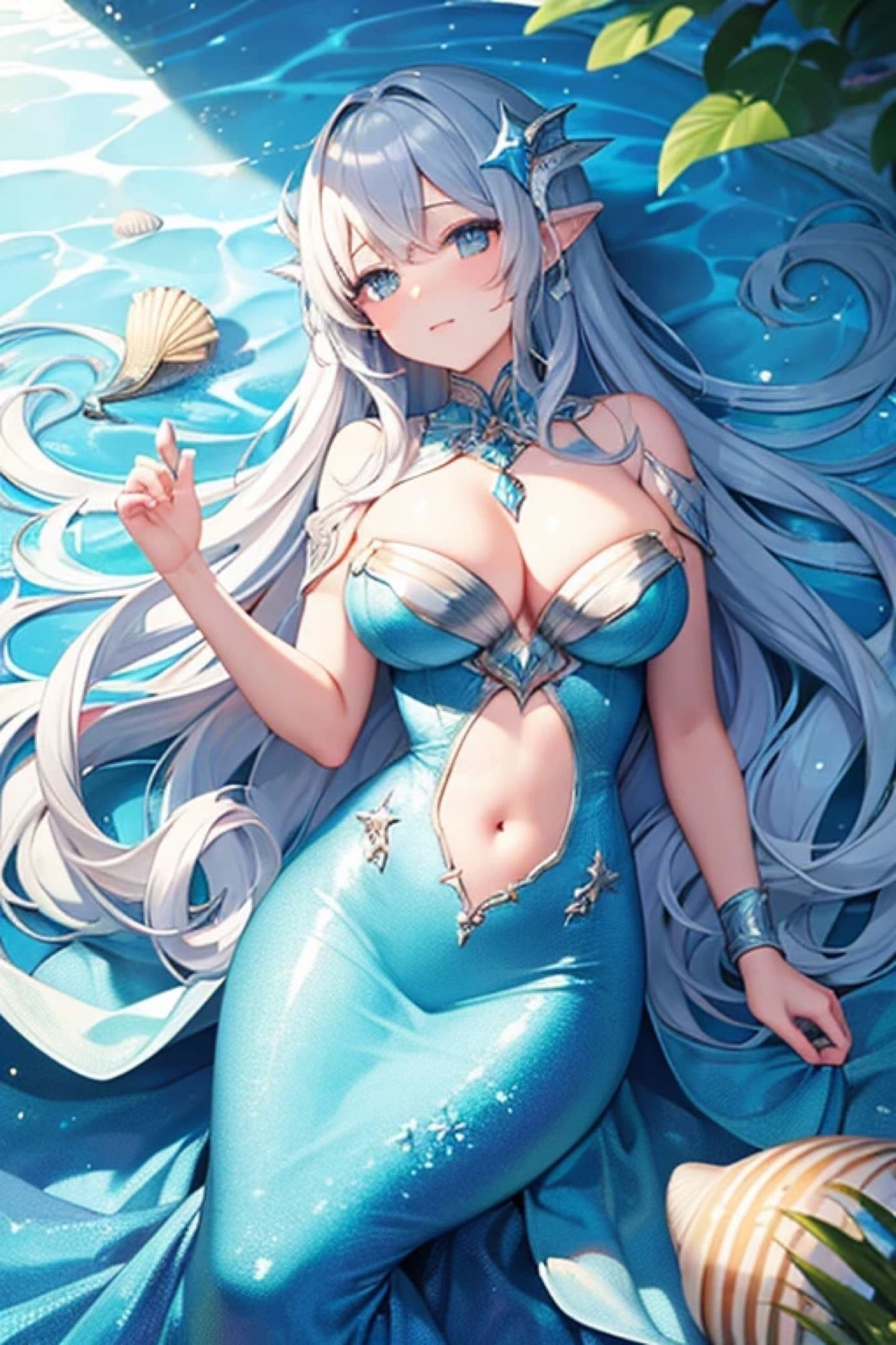 サンプル画像2:シルバーマーメイドのアレやコレ(rweb324) [d_410295]