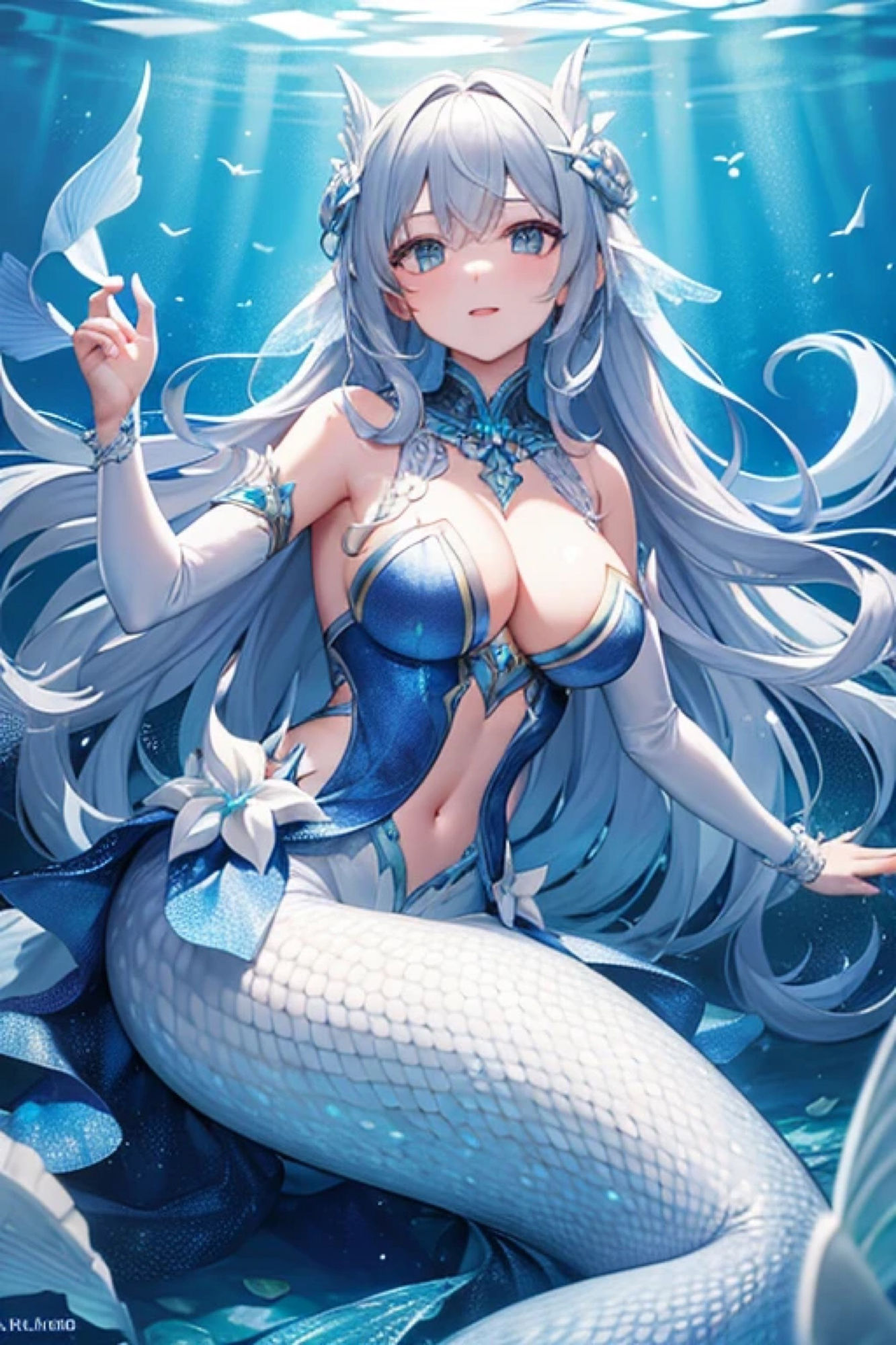 サンプル画像3:シルバーマーメイドのアレやコレ(rweb324) [d_410295]