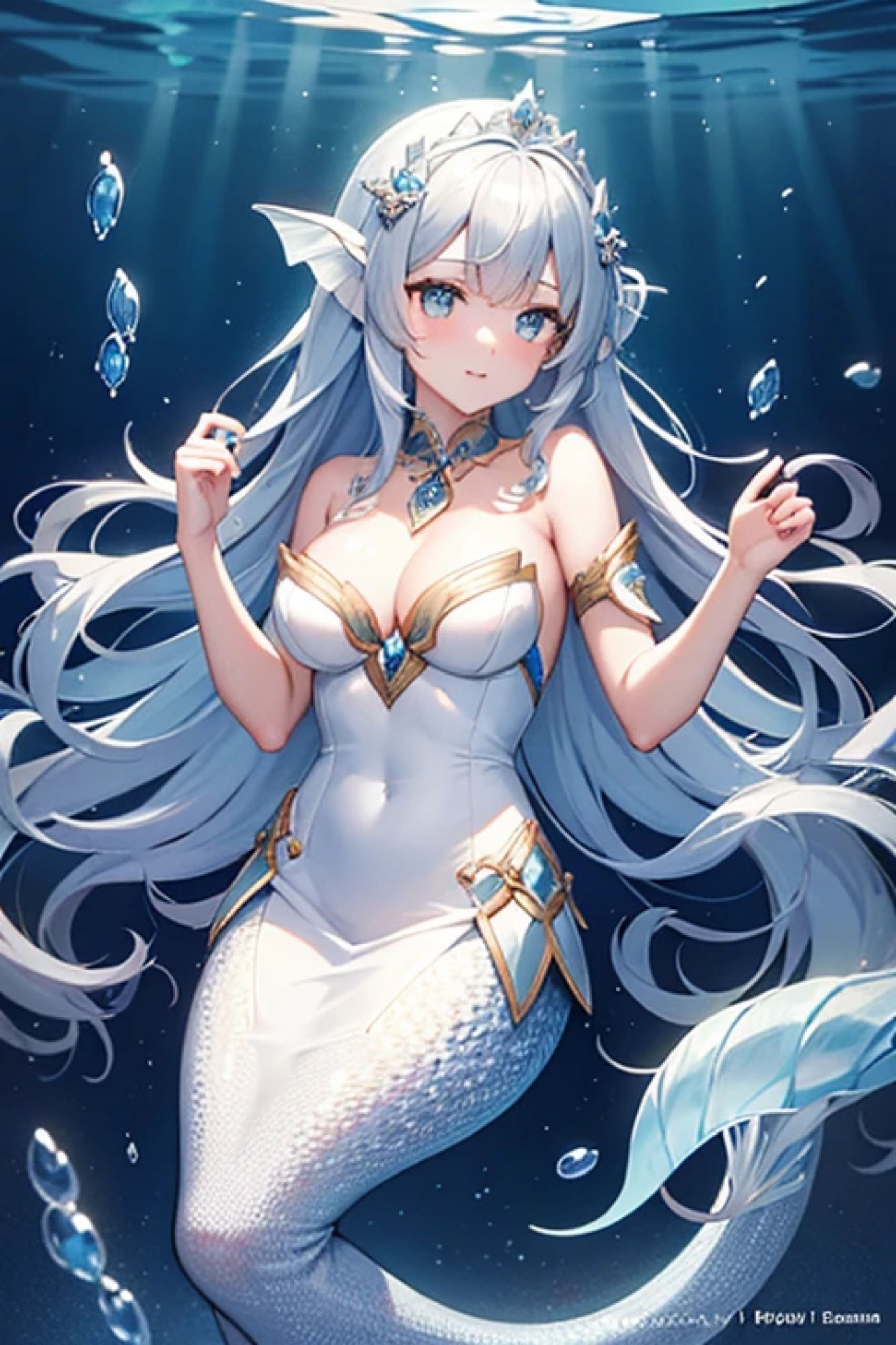 サンプル画像4:シルバーマーメイドのアレやコレ(rweb324) [d_410295]