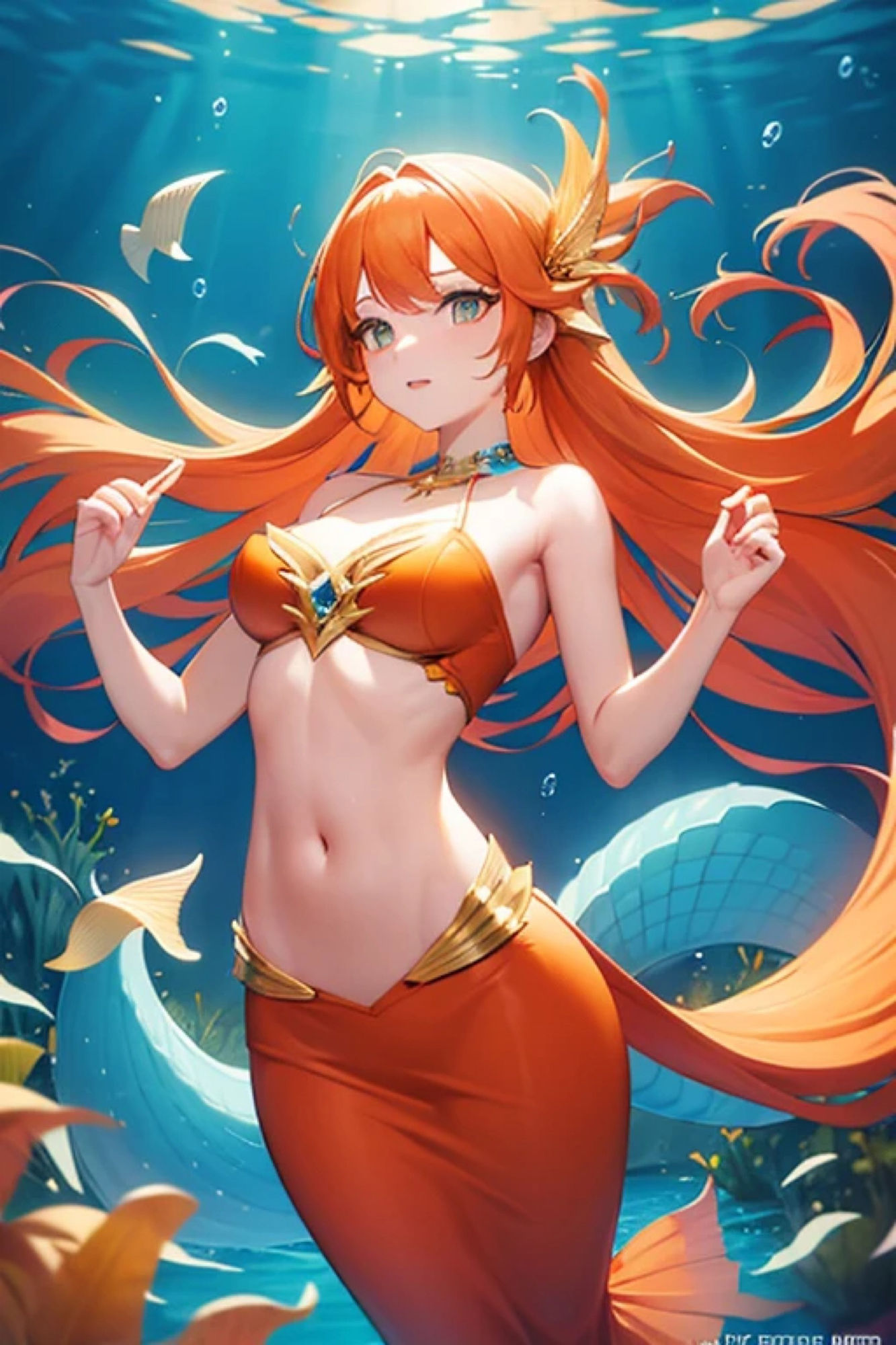 サンプル画像2:オレンジマーメイドのアレやコレ(rweb324) [d_410296]