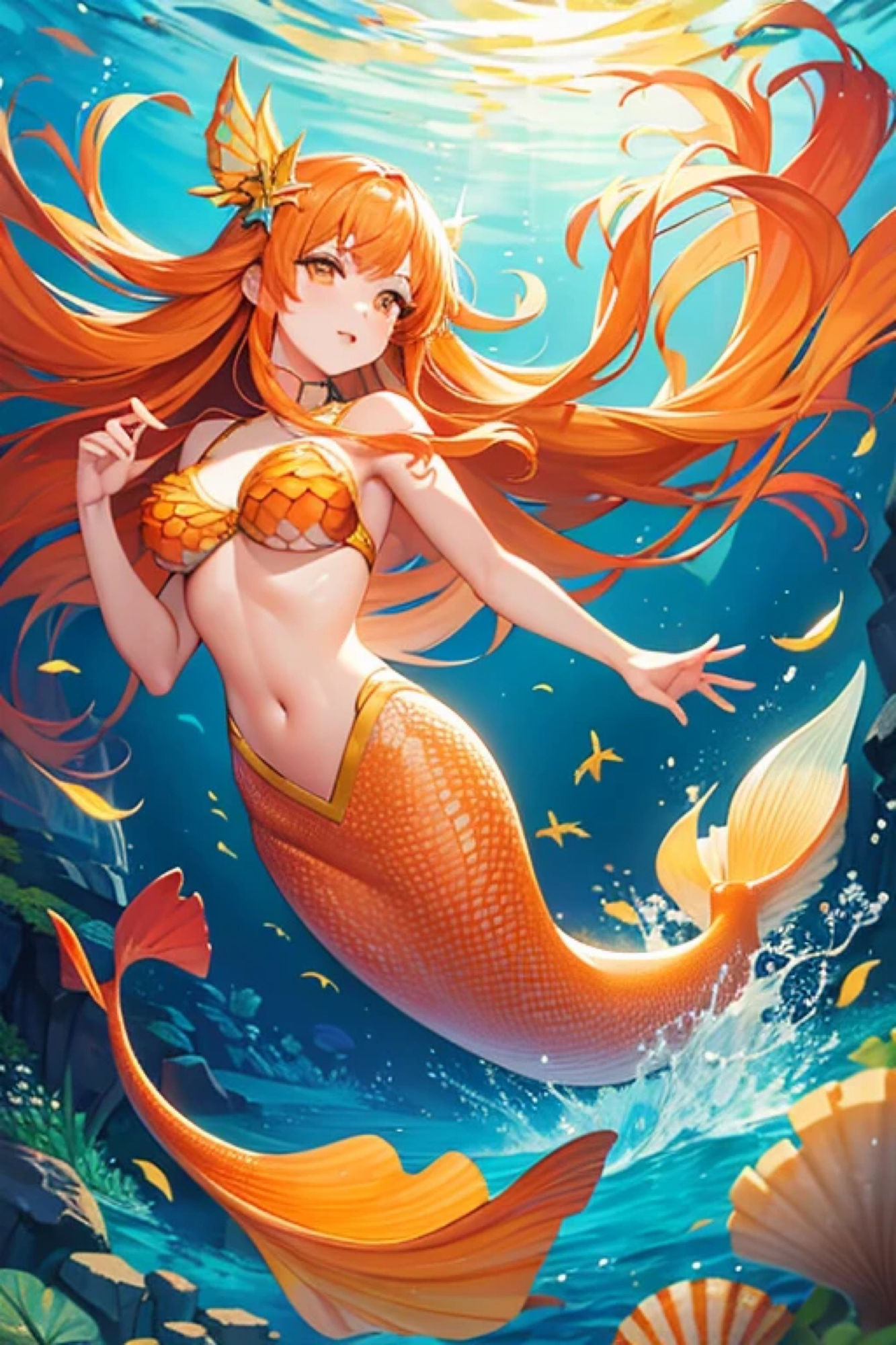 サンプル画像3:オレンジマーメイドのアレやコレ(rweb324) [d_410296]