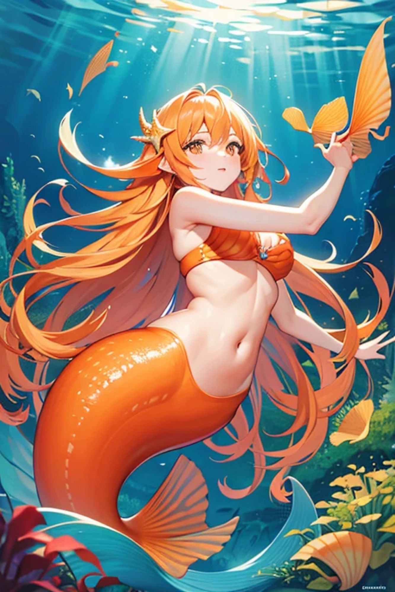 サンプル画像5:オレンジマーメイドのアレやコレ(rweb324) [d_410296]