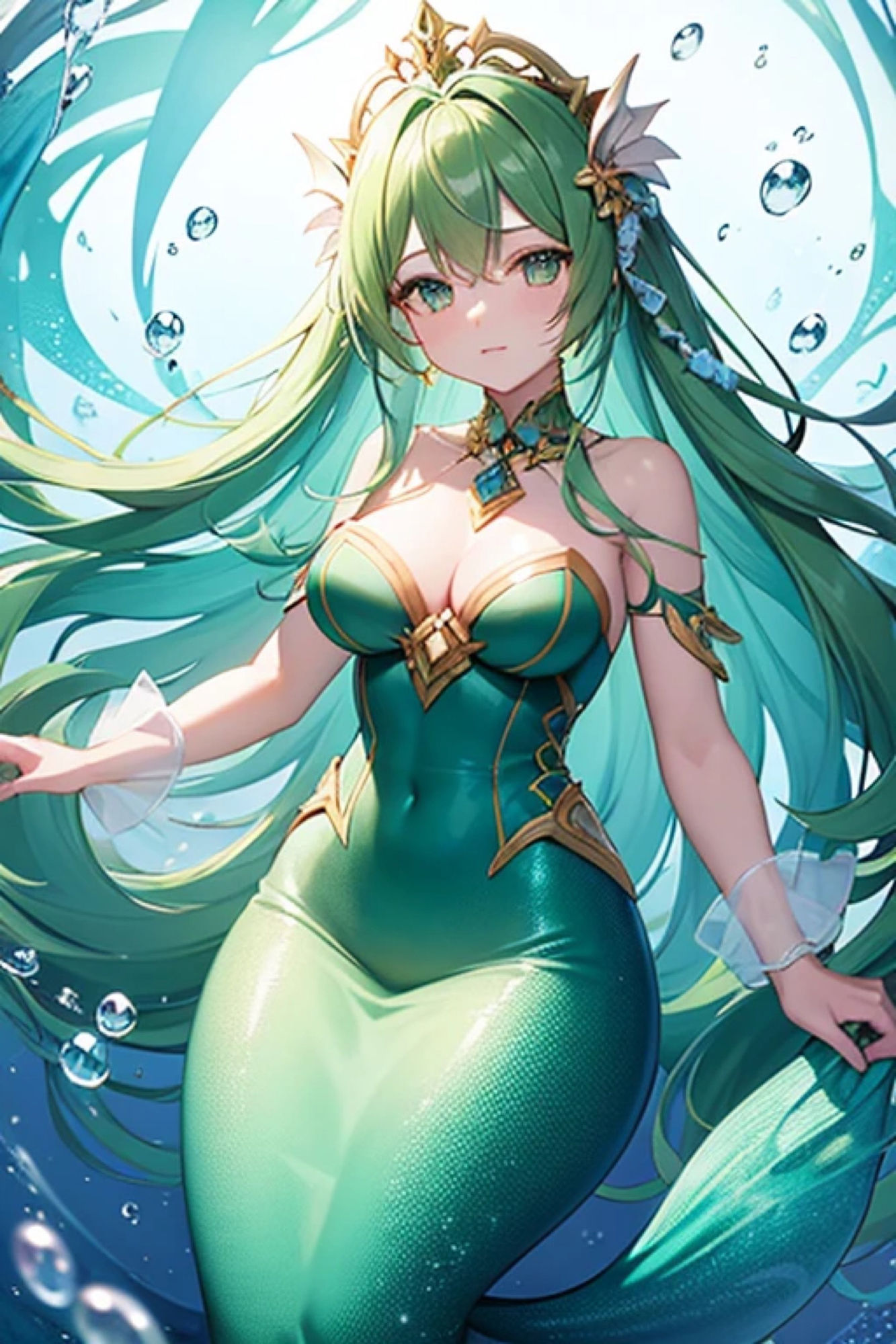 サンプル画像4:グリーンマーメイドのアレやコレ(rweb324) [d_410297]