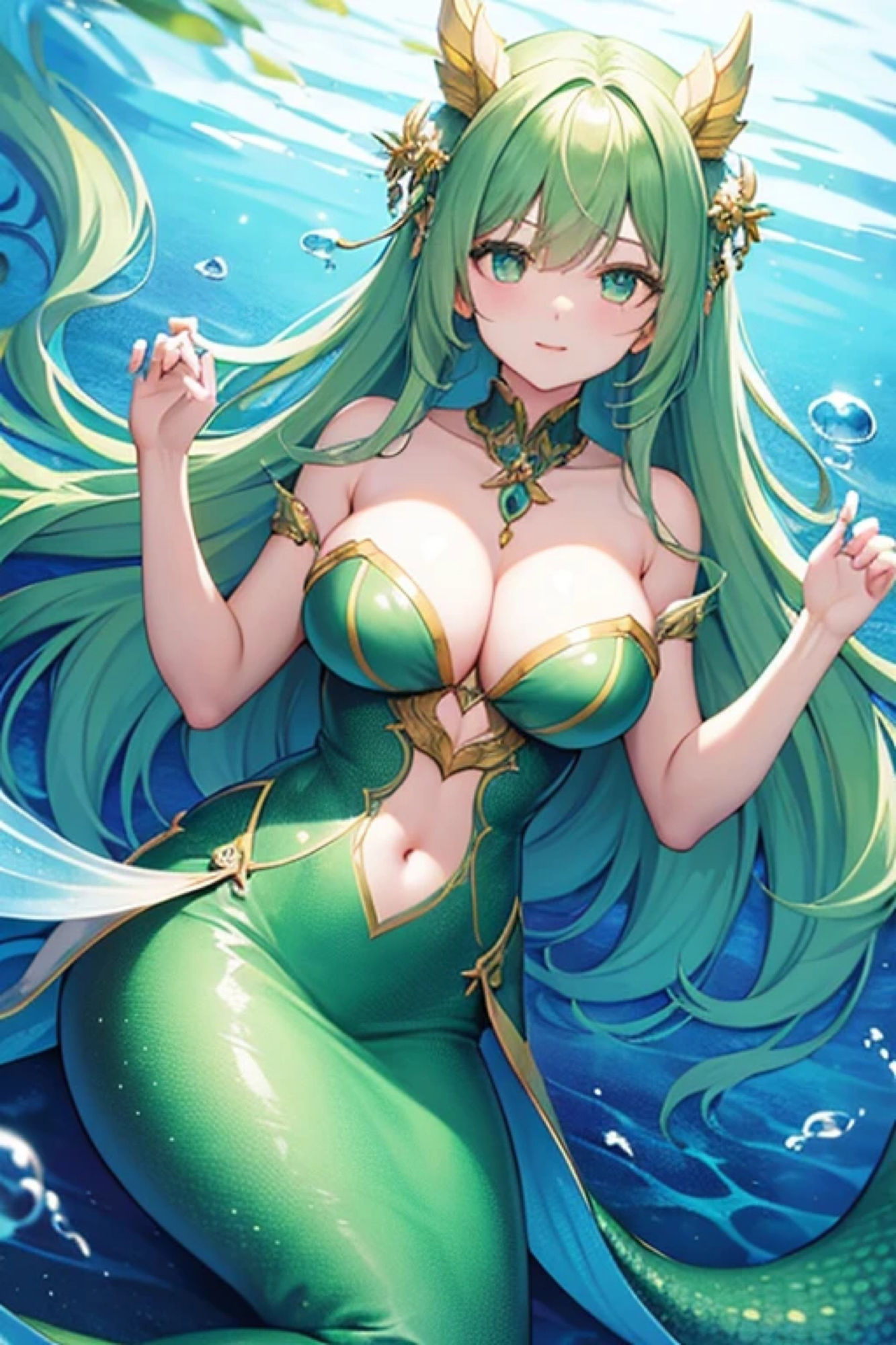 サンプル画像5:グリーンマーメイドのアレやコレ(rweb324) [d_410297]