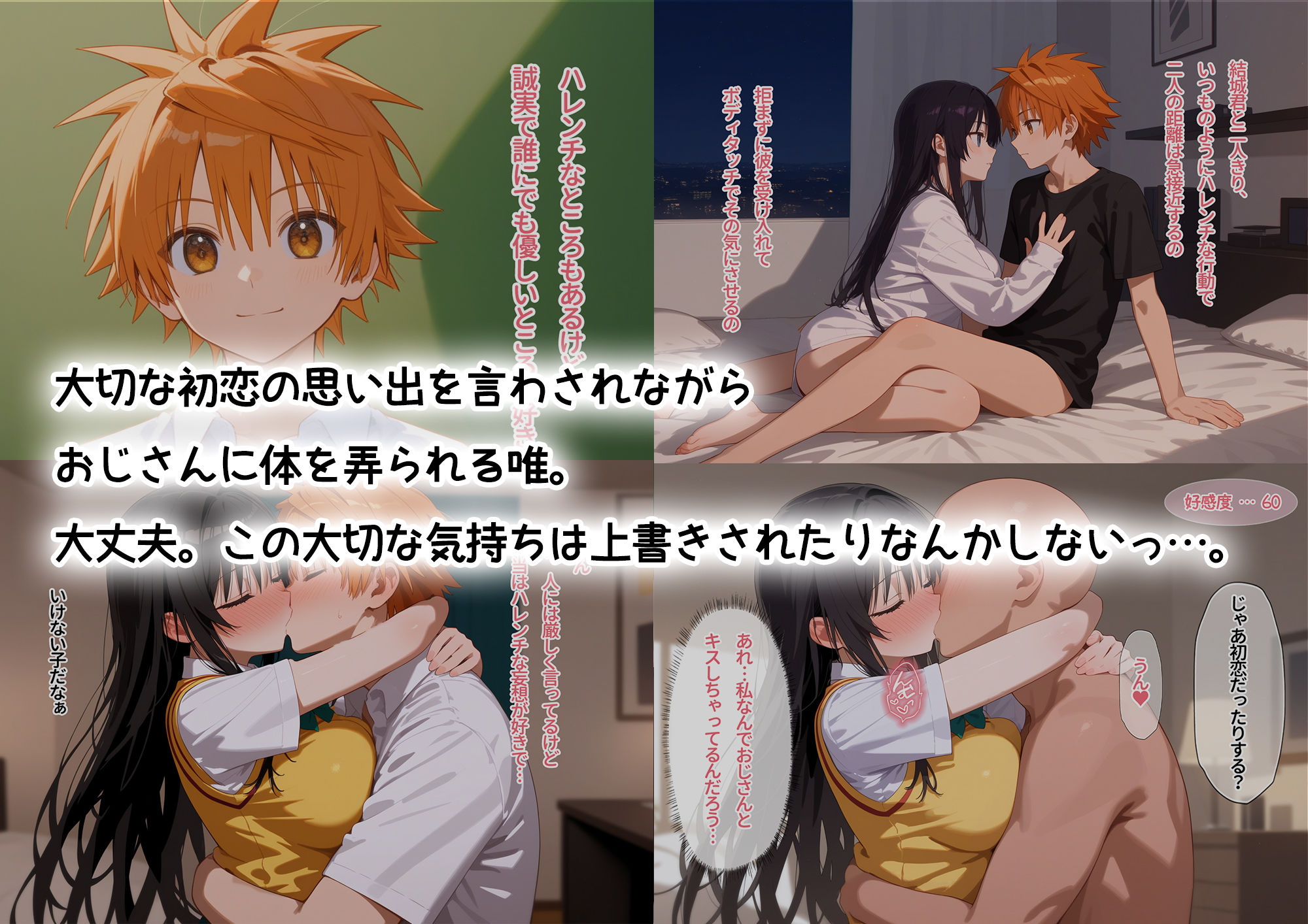 サンプル画像3:催●種付けおじさん VS 古手川唯(素人万歳) [d_410302]