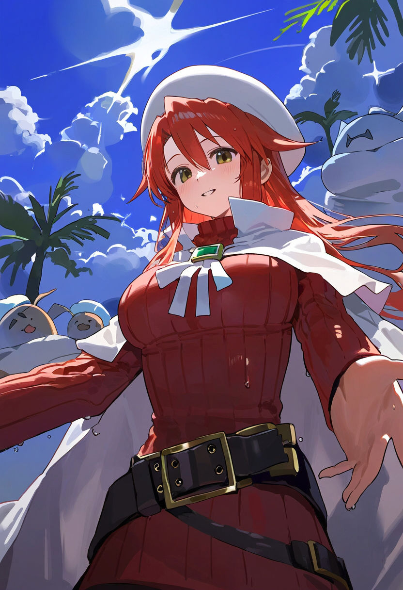 サンプル画像1:サモンナイト アティ先生イラスト画像集(ぱーぷるでい) [d_410317]