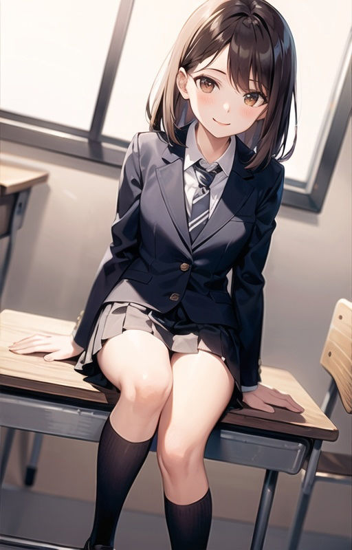 サンプル画像6:びしょびしょビショウジョ〜エッチな気持ちですぐ濡れちゃうっ〜(ai生成で中出し天国) [d_410324]