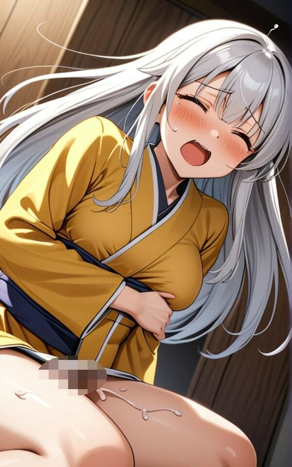 サンプル画像3:ギャルの着物がエロ過ぎる 着物きたけど何かエッチな気分になっちゃうね！(斜め45度の絶景) [d_410339]