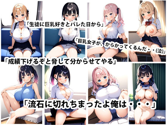 サンプル画像1:【童貞】をからかってくる女子生徒に「わからせ中出し」教育的指導！！(コットンぱんちゅ) [d_410371]